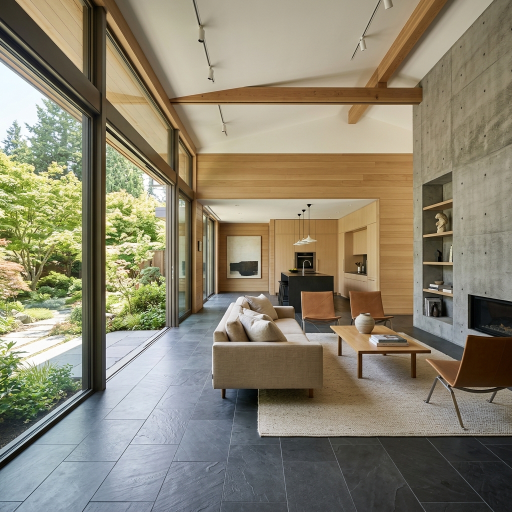 Modern home renovation by Construction Axox